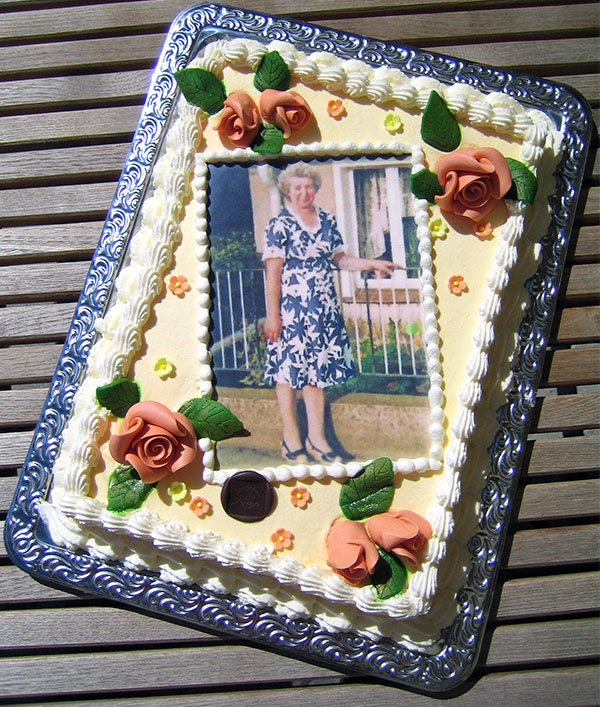 Bildertorte Landbäckerei Menzel
